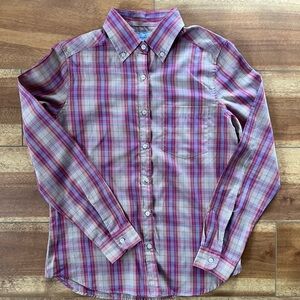 Vintage 1970s/1980s Wrangler Women’s Casual Plaid Shirt